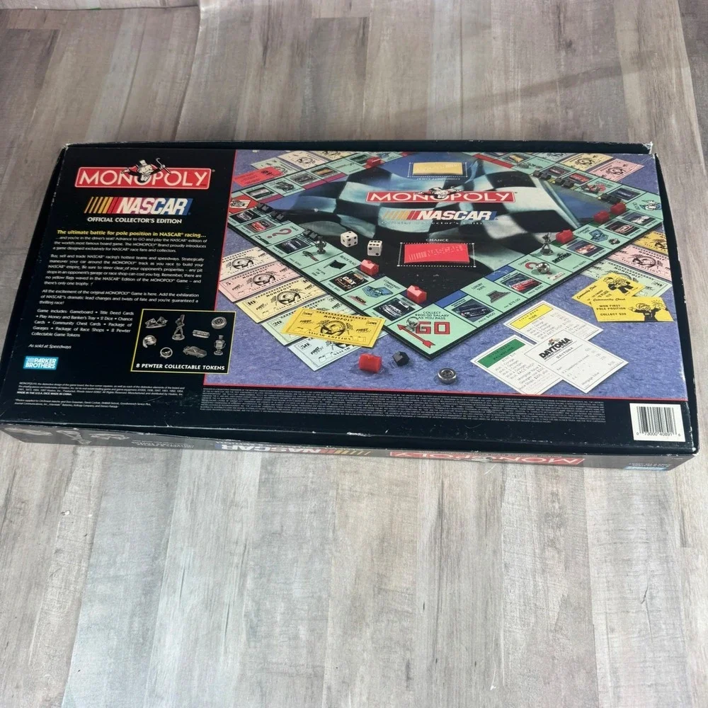 NEW Collections Edition NASCAR Monopoly 1997 Parker Brothers